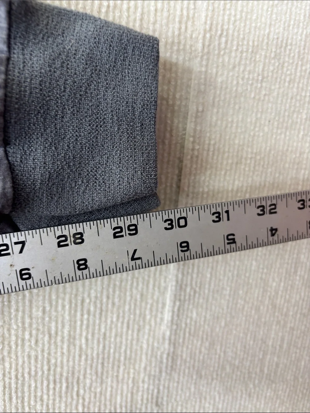 Figs Grey Men's Jogger Pants with Drawstring large scrub